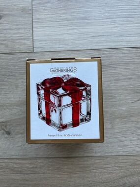 Godinger Gatherings Crystal Present Box New in Box